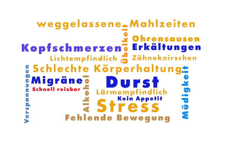 Stressiger Alltag weich transparent